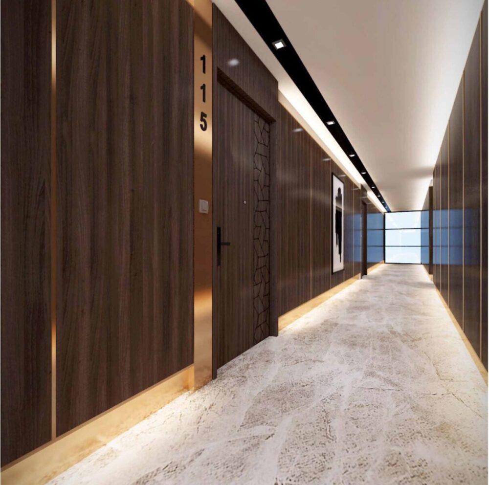 Guestroom Hallway